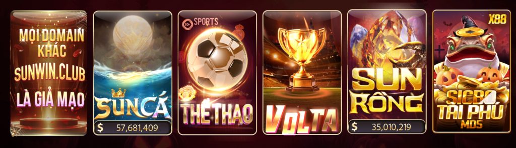 Ảnh nền cổng game Sunwin