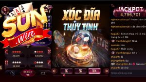 Giới thiệu game xóc đĩa trên cổng game Sunwin