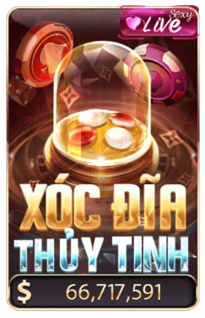 Xóc đĩa thuỷ tinh Sunwin